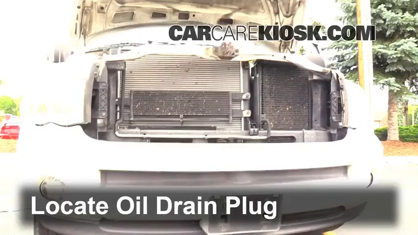 2002 Dodge Ram 1500 4.7L V8 Crew Cab Pickup (4 Door) Aceite Cambiar aceite y filtro de aceite